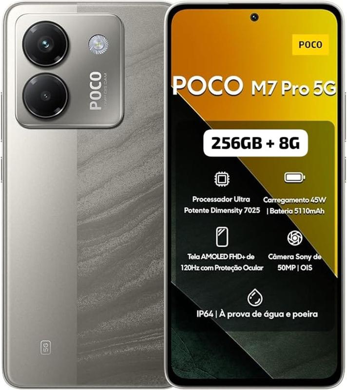Smartphone Xiaomi Poco M7 Pro 256GB / 8GB Ram 5G (Versao Global